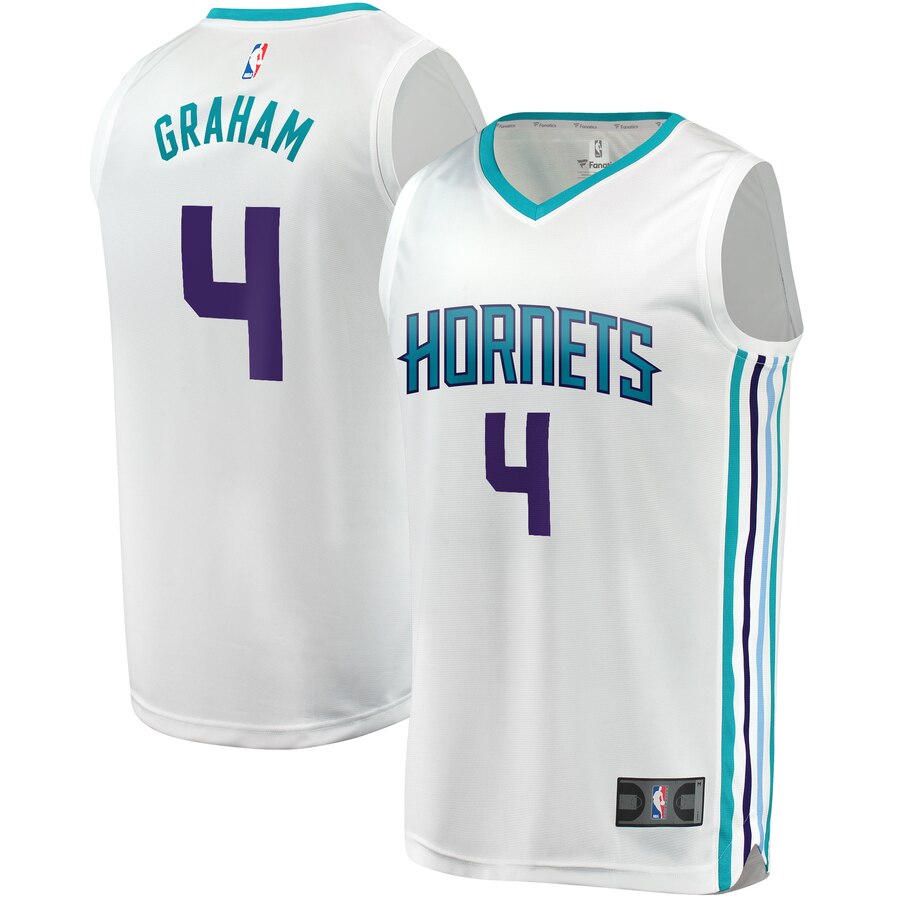Devonte Graham Charlotte Hornets Fanatics Branded Youth Fast Break Replica Player Jersey - Association Edition - White