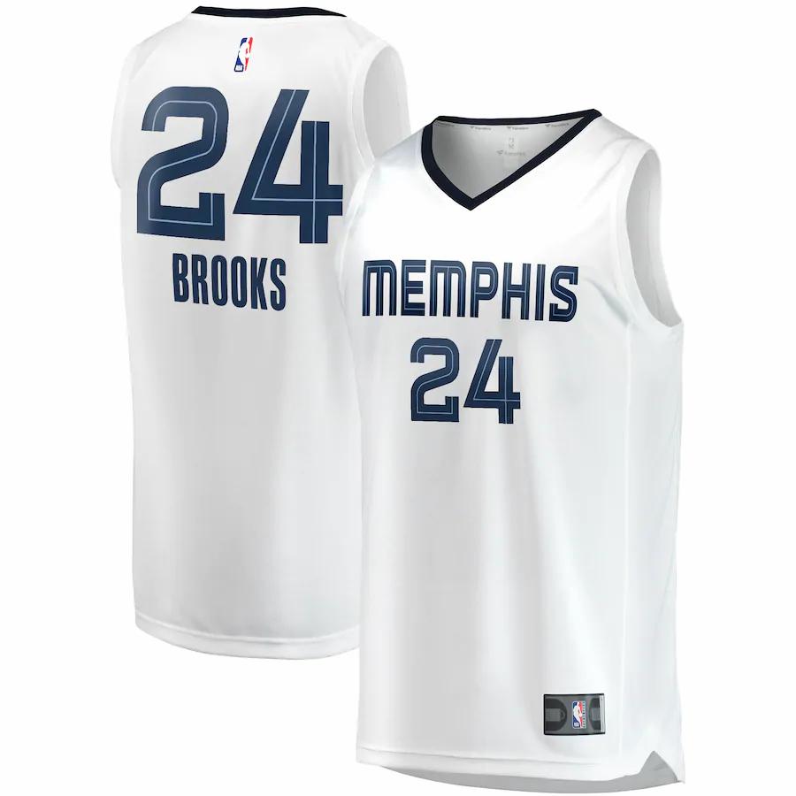 Dillon Brooks Memphis Grizzlies Fanatics Branded Fast Break Player Jersey White - Association Edition