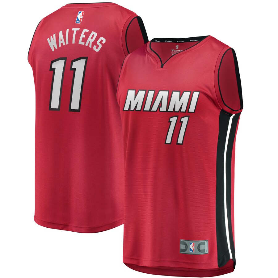 Dion Waiters Miami Heat Fanatics Branded Fast Break Player Jersey - Statement Edition - Red