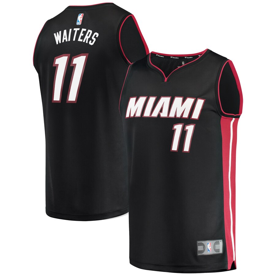 Dion Waiters Miami Heat Fanatics Branded Fast Break Replica Player Jersey - Icon Edition - Black
