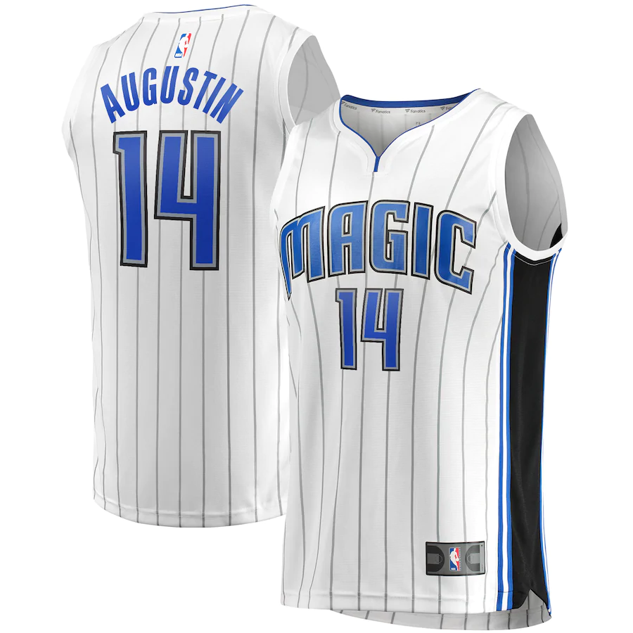 Dj Augustin Orlando Magic Fanatics Branded Fast Break Replica Player Team Jersey - Association Edition - White