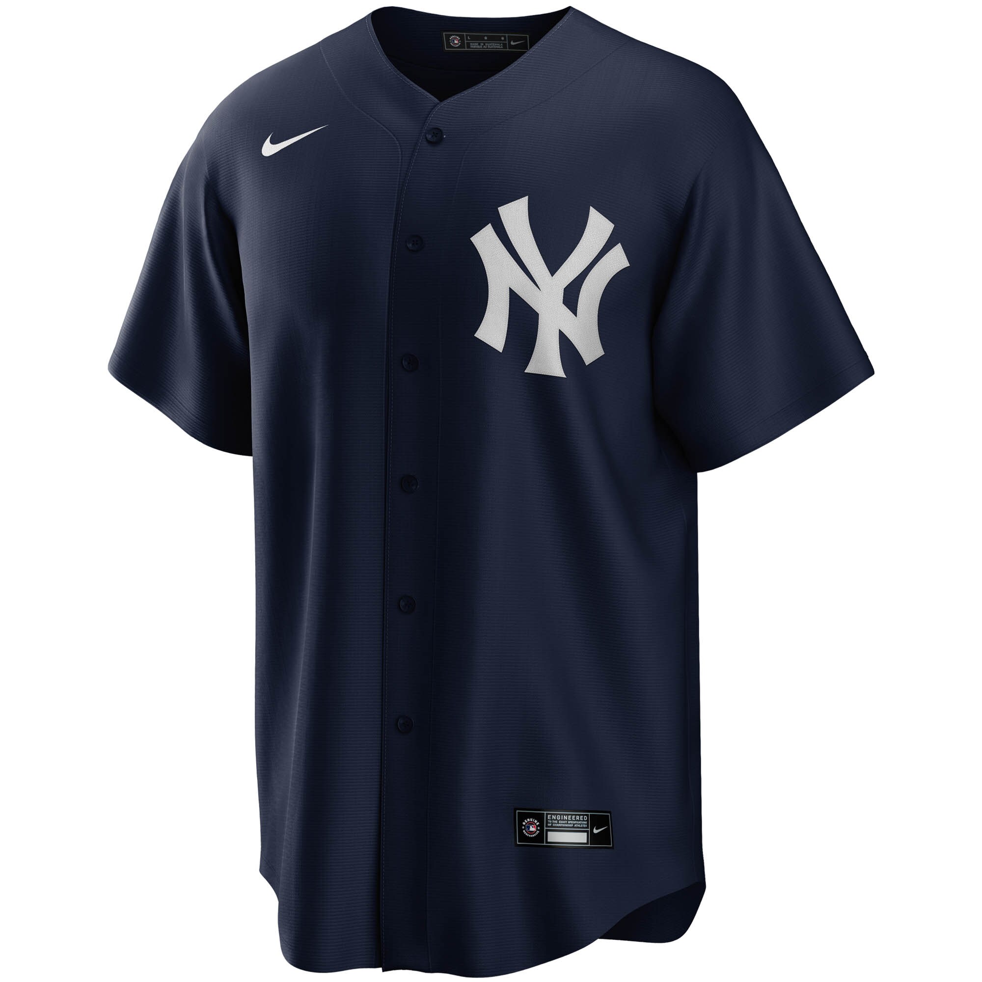 Alternative view of Dj Lemahieu New York Yankees Alternate Replica Player Jersey – Navy