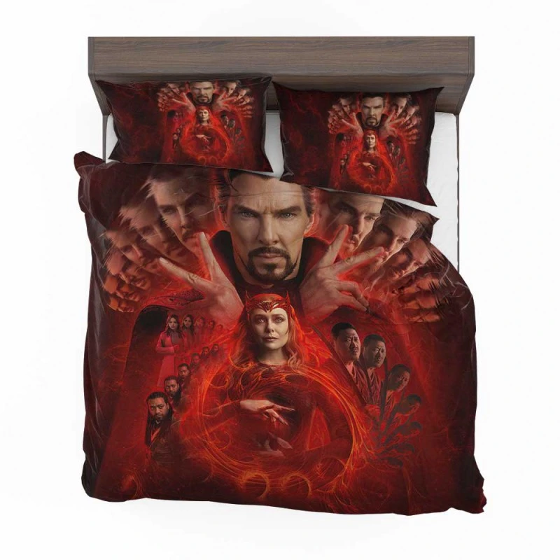 Alternative view of Doctor Strange In The Multiverse Of Madness Movie Bedding Set - Custom Bedding Set