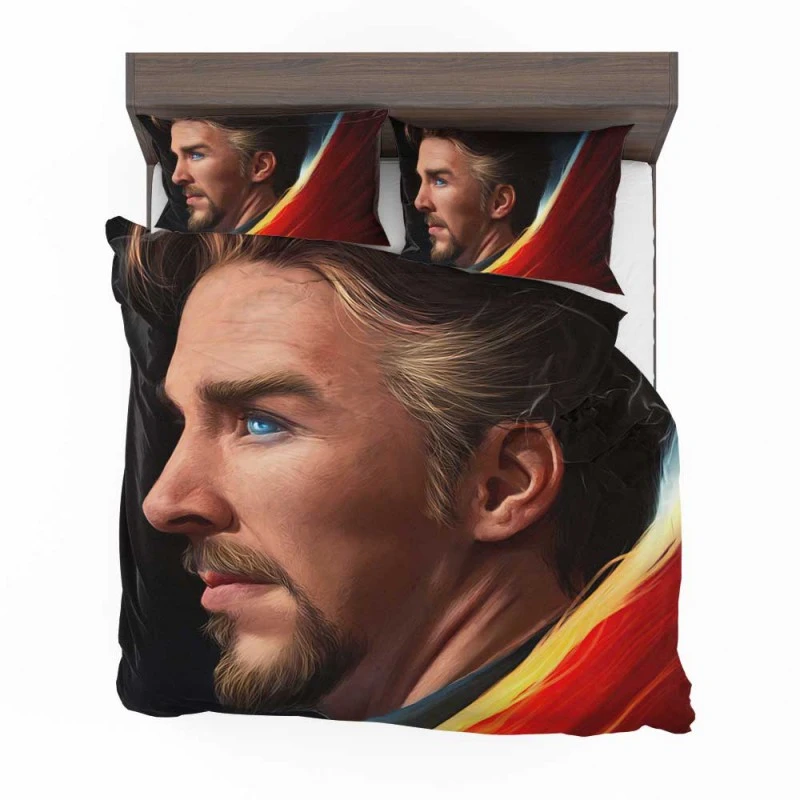 Alternative view of Doctor Strange Movie Superhero Benedict Cumberbatch Bedding Set - Custom Bedding Set