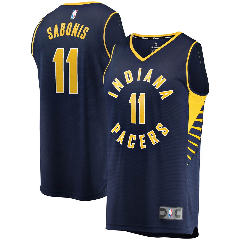 Domantas Sabonis Indiana Pacers 2020/21 Fast Break Player Jersey - Icon Edition - Navy