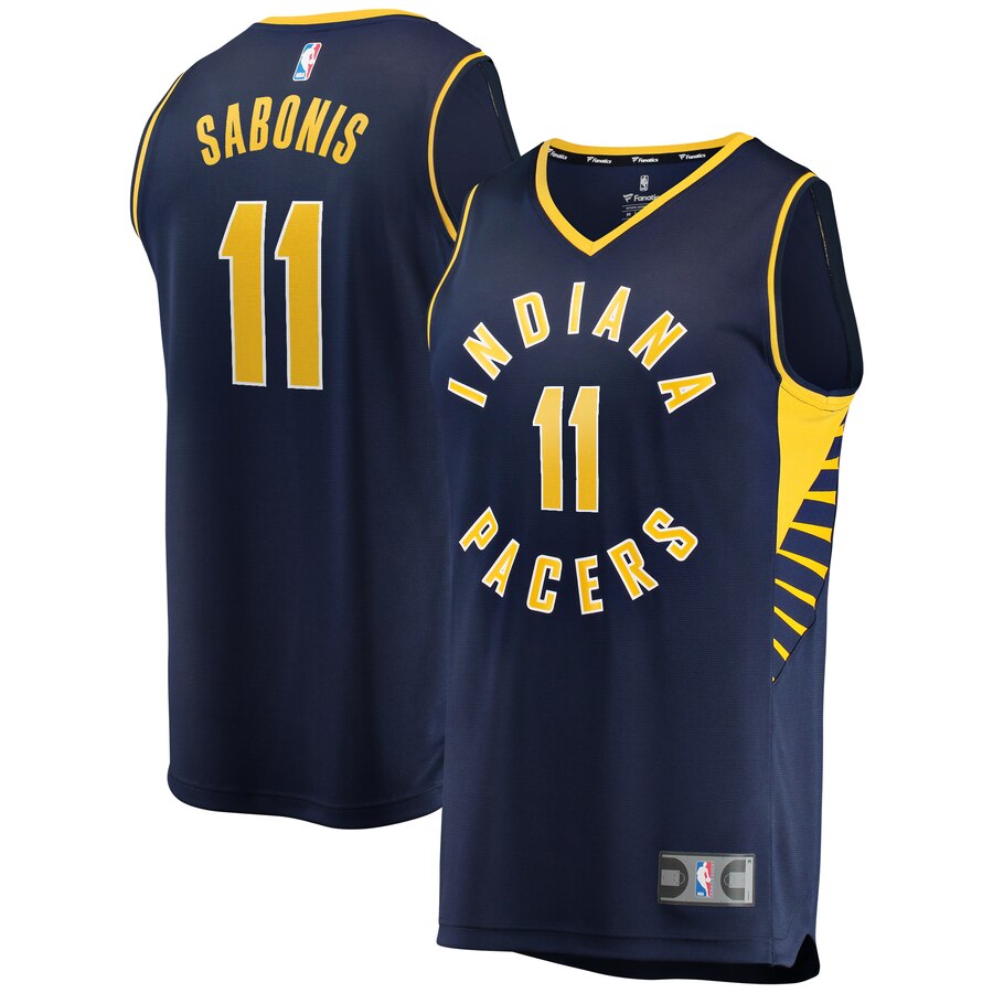 Domantas Sabonis Indiana Pacers Fanatics Branded Youth Fast Break Player Replica Jersey - Icon Edition - Navy