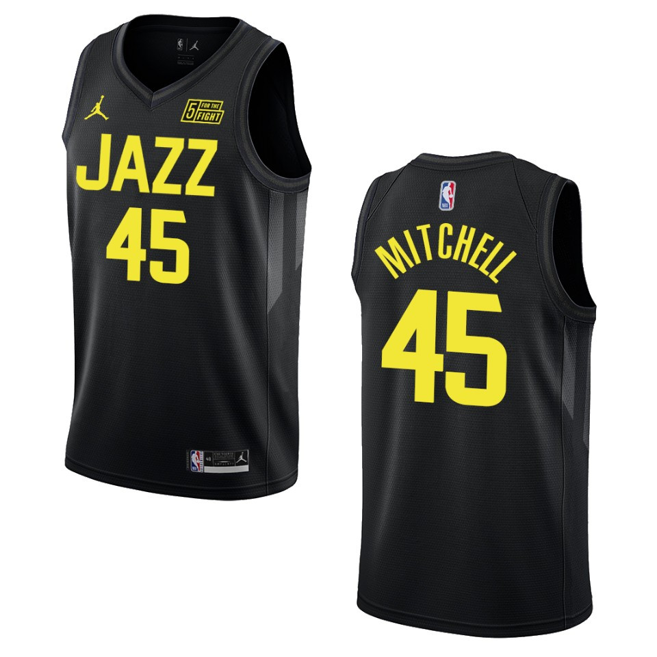 Donovan Mitchell Black Statement Edition 2022-23 Utah Jazz Swingman Jersey