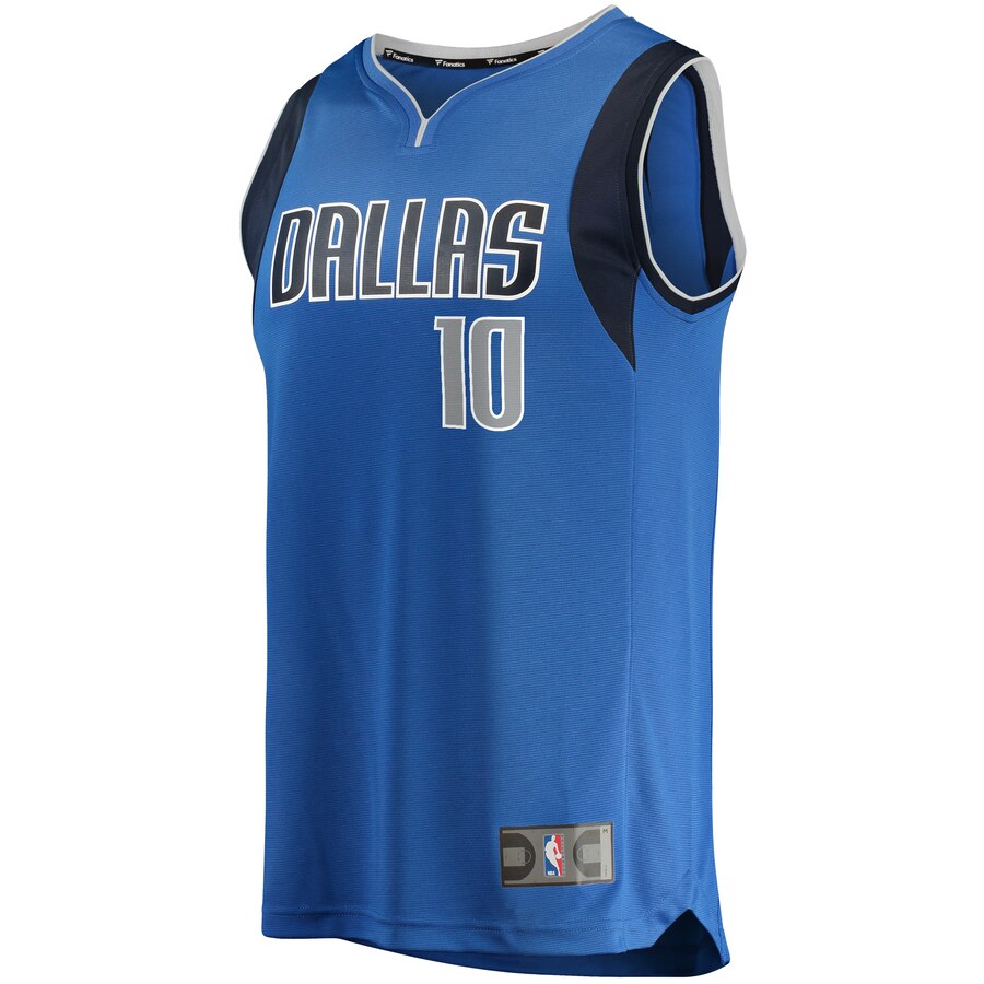 Alternative view of Dorian Finney-smith Dallas Mavericks Fanatics Branded Fast Break Replica Jersey – Icon Edition – Blue