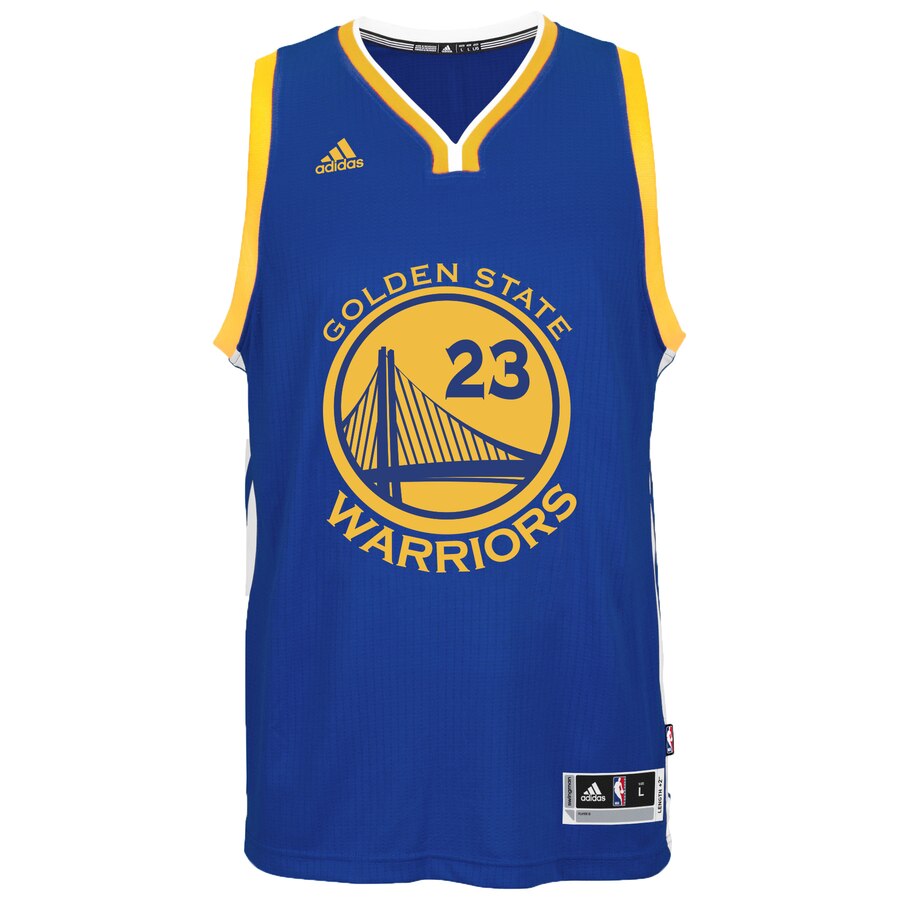 Alternative view of Draymond Green Golden State Warriors Adidas Road Swingman Climacool Jersey - Royal