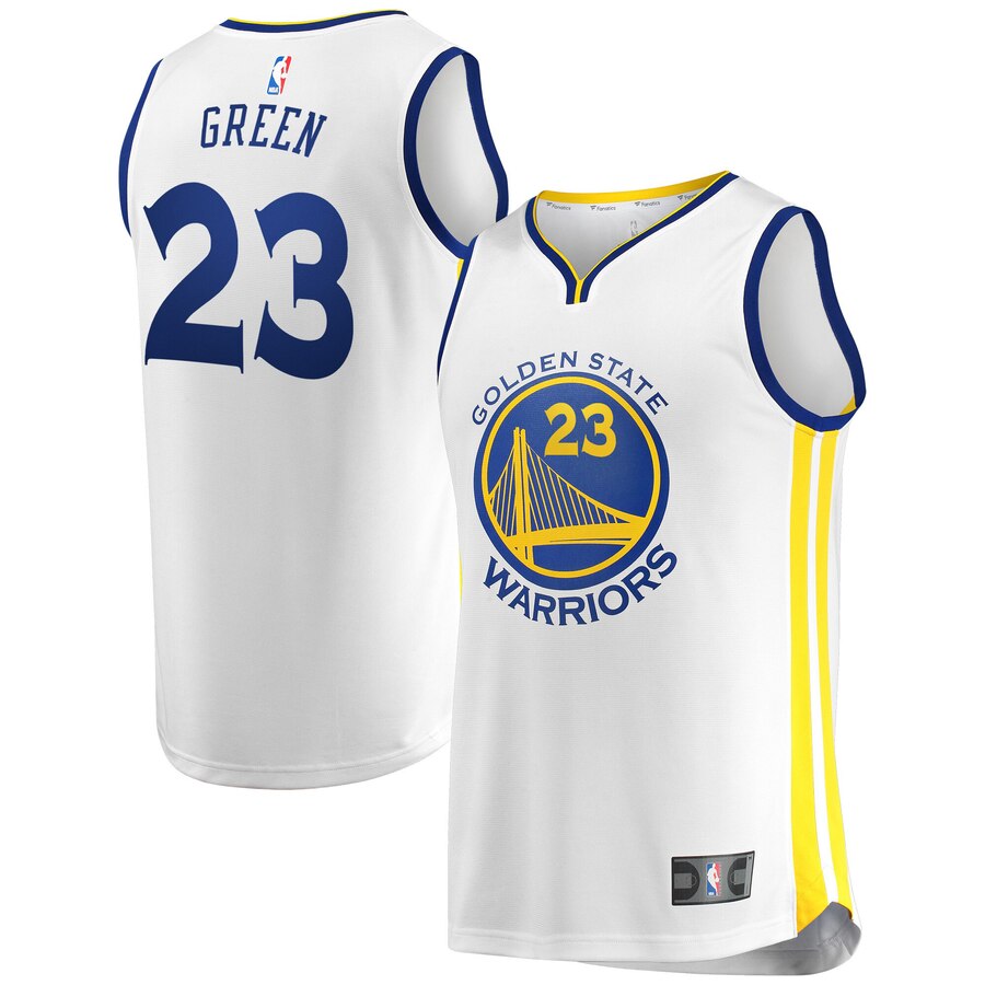 Draymond Green Golden State Warriors Fanatics Branded Fast Break Replica Jersey - Association Edition - White