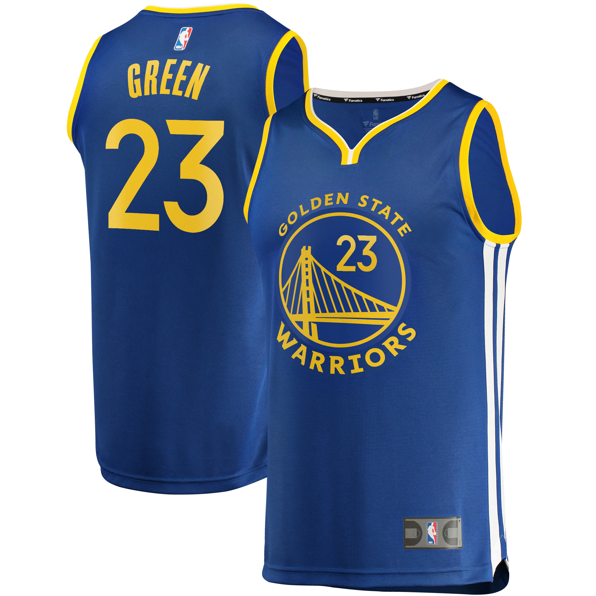 Draymond Green Golden State Warriors Fanatics Branded Fast Break Replica Player Team Jersey – Icon Edition – Royal