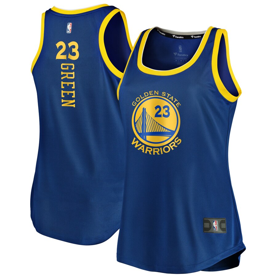 Draymond Green Golden State Warriors Fanatics Branded Women's Fast Break Tank Jersey - Icon Edition - Royal