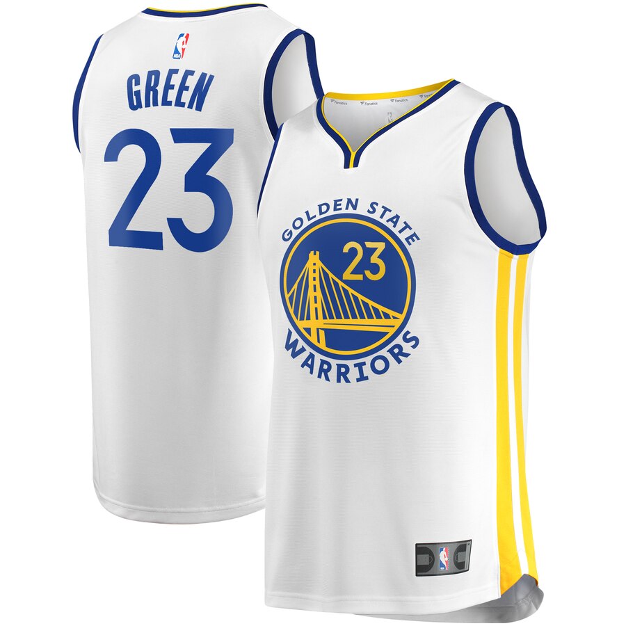 Draymond Green Golden State Warriors Fanatics Branded Youth Fast Break Player Replica Jersey - Association Edition - White