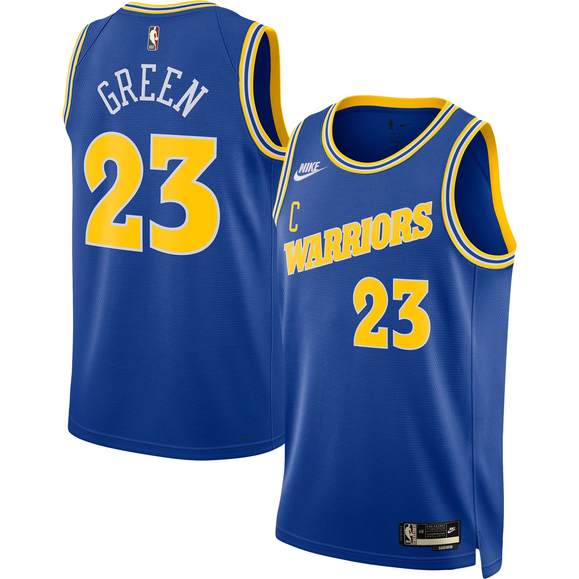Draymond Green Golden State Warriors Swingman Jersey - Classic Edition - Blue
