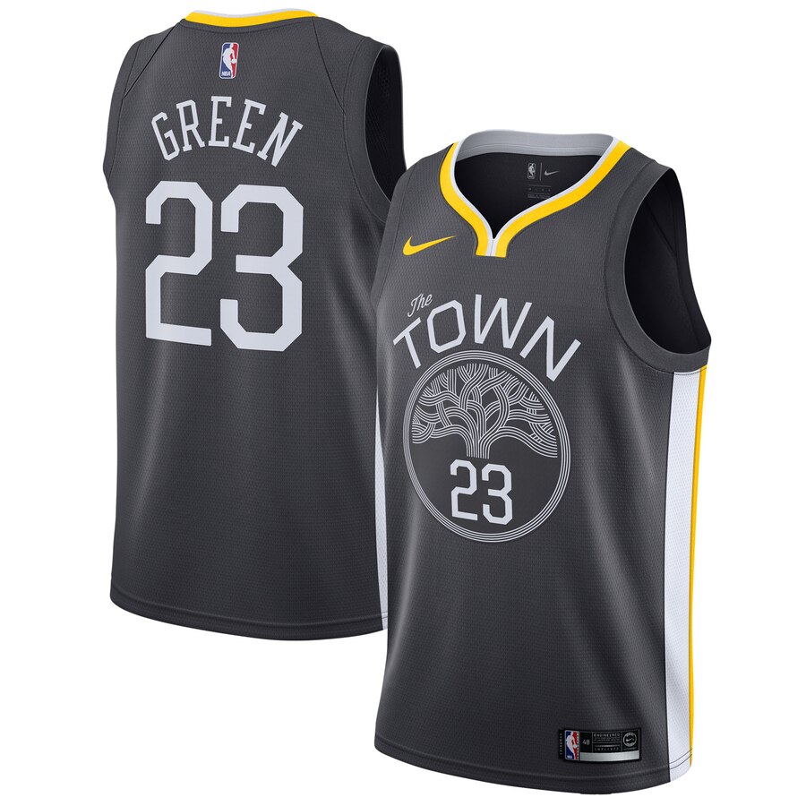 Draymond Green Golden State Warriors Swingman Jersey - Statement Edition - Black