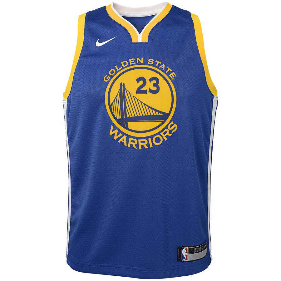 Alternative view of Draymond Green Golden State Warriors Youth Swingman Jersey - Royal