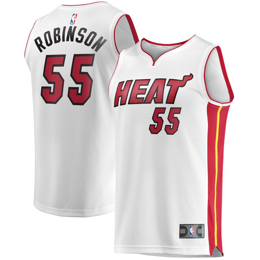 Duncan Robinson Miami Heat Fanatics Branded Youth Fast Break Player Jersey - Association Edition - White