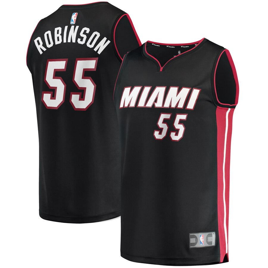 Duncan Robinson Miami Heat Fanatics Branded Youth Fast Break Player Jersey - Icon Edition - Black