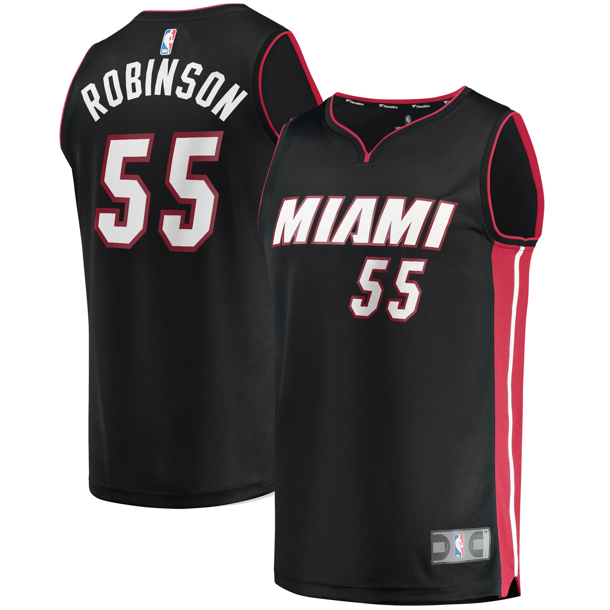 Duncan Robinson Miami Heat Fanatics Fast Break Player Jersey - Icon Edition - Black