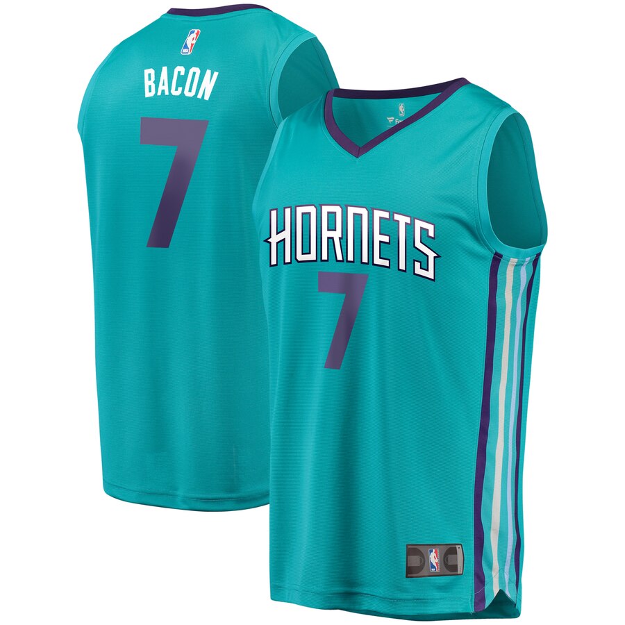 Dwayne Bacon Charlotte Hornets Fanatics Branded Fast Break Replica Player Jersey - Icon Edition - Teal