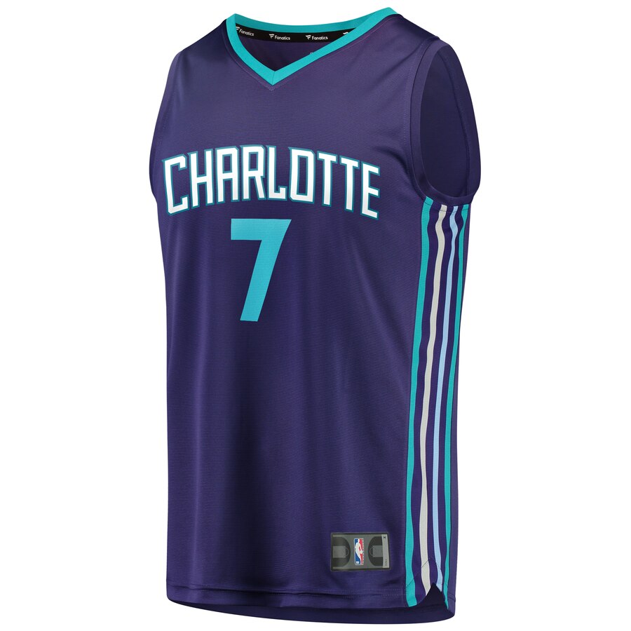 Alternative view of Dwayne Bacon Charlotte Hornets Fanatics Branded Youth Fast Break Replica Player Jersey - Statement Edition - Purple