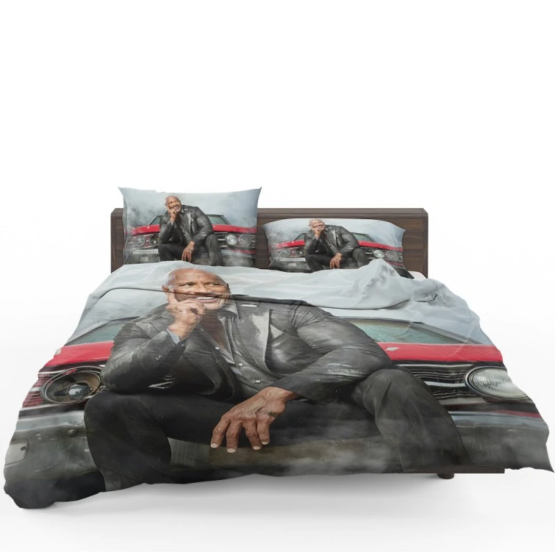 Dwayne Johnson In Fast & Furious Presents Hobbs & Shaw Movie Bedding Set - Custom Bedding Set