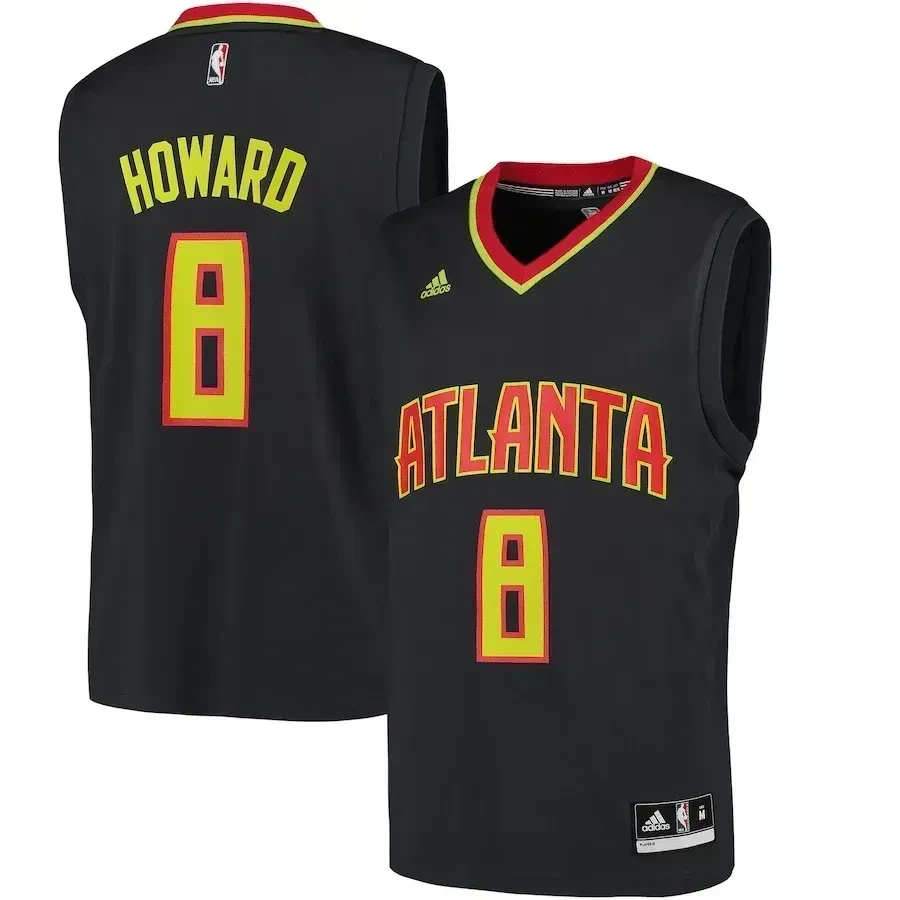 Dwight Howard Atlanta Hawks Road Jersey - Charcoal - JS657 
