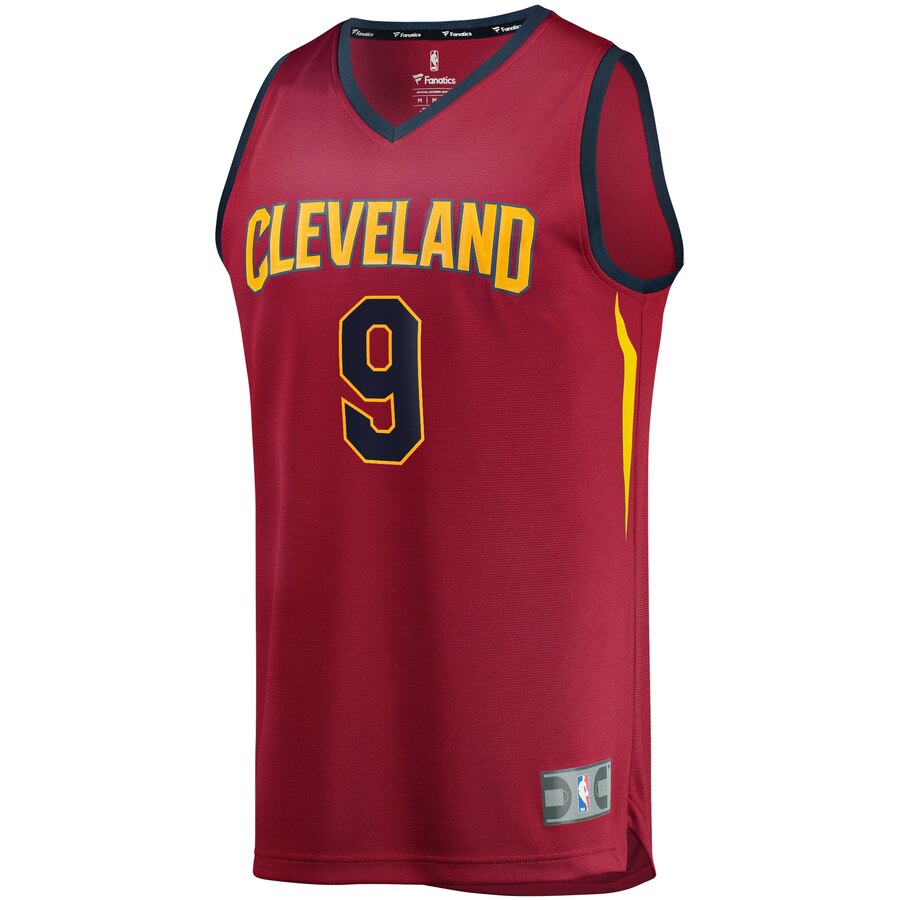 Alternative view of Dylan Windler Cleveland Cavaliers Fanatics Branded Youth Fast Break Replica Jersey Wine - Icon Edition