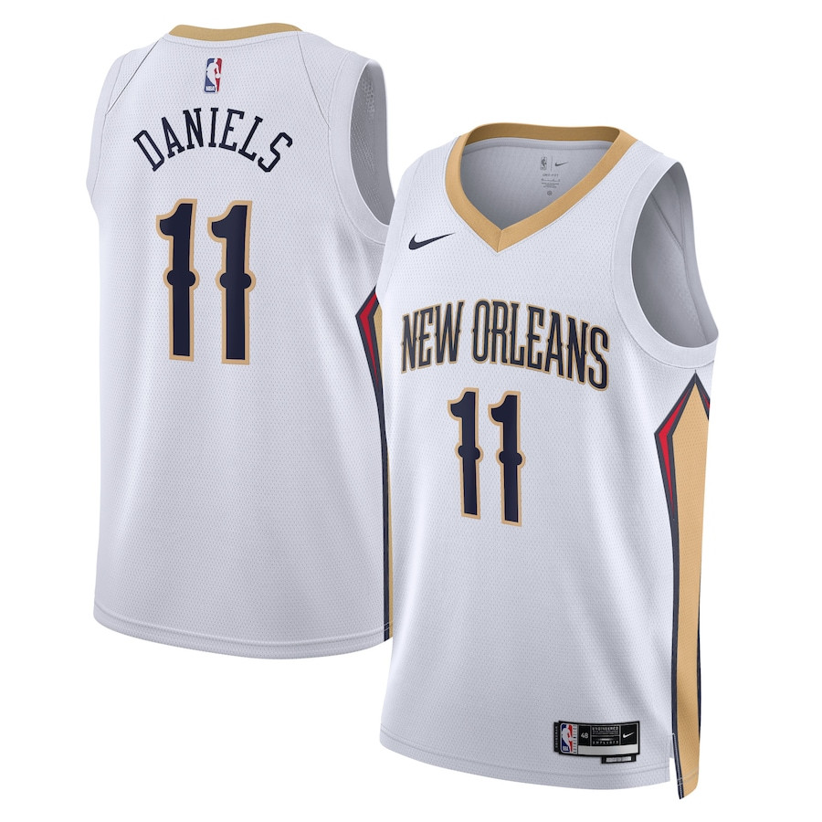 Dyson Daniels 11 New Orleans Pelicans Unisex Swingman Jersey - Association Edition - White - JS930 