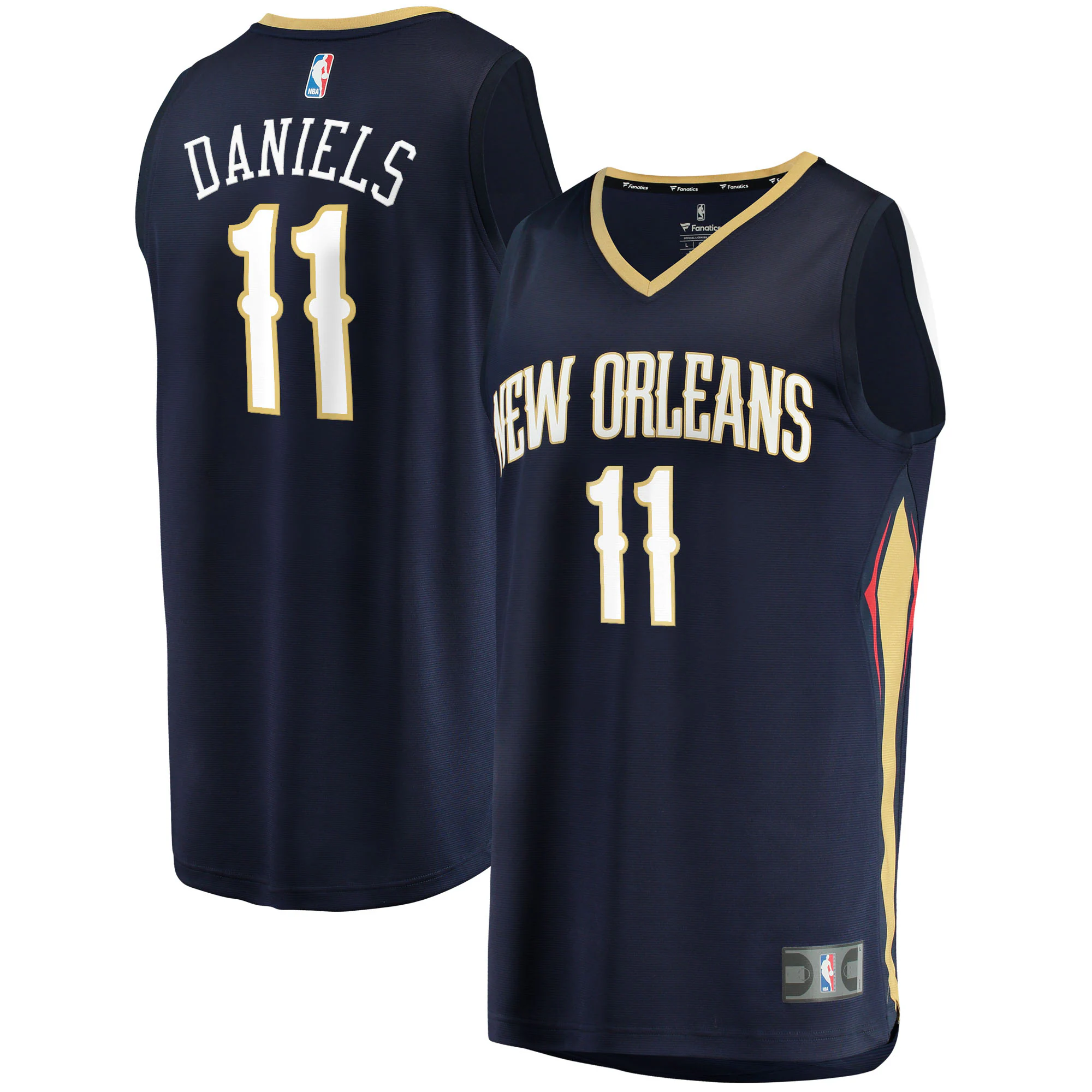 Dyson Daniels New Orleans Pelicans Fanatics Branded 2022 Nba Draft First Round Pick Fast Break Replica Player Jersey - Icon Edition - Navy
