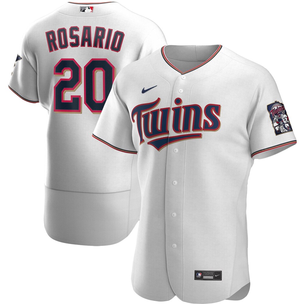 Eddie Rosario Minnesota Twins Home 2020 Player Jersey - White
