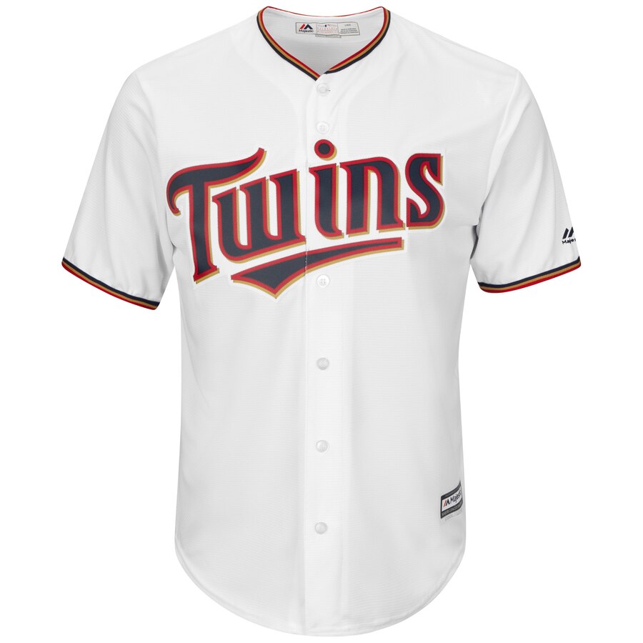 Alternative view of Eddie Rosario Minnesota Twins Majestic Alternate Cool Base Replica Player Jersey - White
