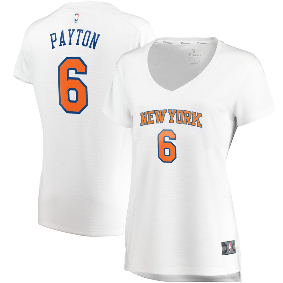 Elfrid Payton New York Knicks Fanatics Branded Women's Fast Break Player Replica Jersey - Association Edition - White