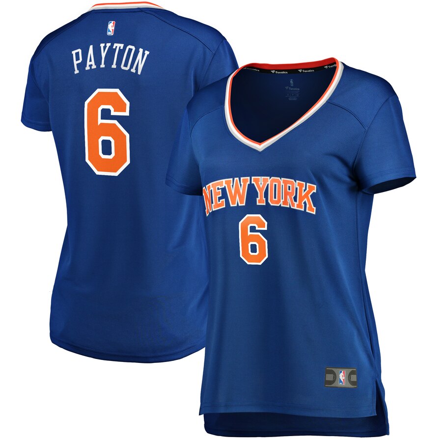 Elfrid Payton New York Knicks Fanatics Branded Women's Fast Break Player Replica Jersey - Icon Edition - Blue