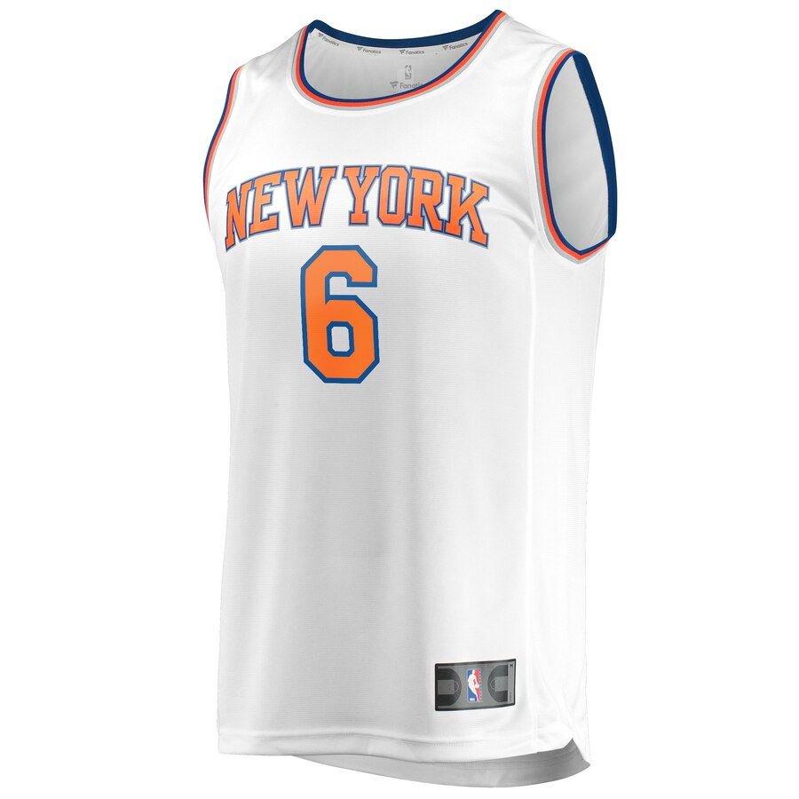 Alternative view of Elfrid Payton New York Knicks Fanatics Branded Youth Fast Break Replica Player Jersey - Association Edition - White