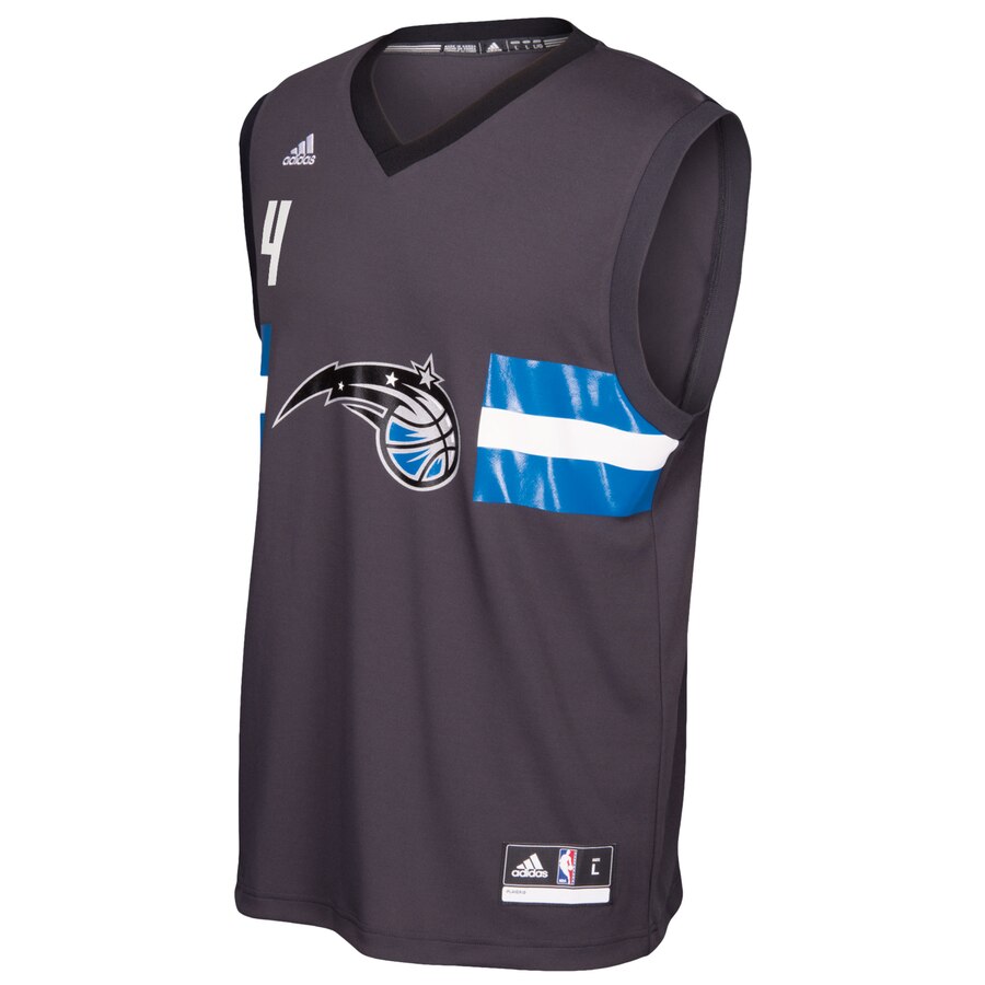 Alternative view of Elfrid Payton Orlando Magic Adidas Alternate Replica Jersey - Black