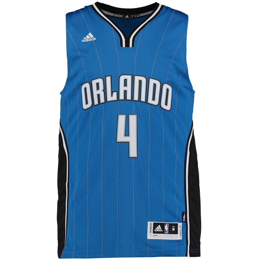 Alternative view of Elfrid Payton Orlando Magic Adidas Swingman Climacool Jersey - Blue