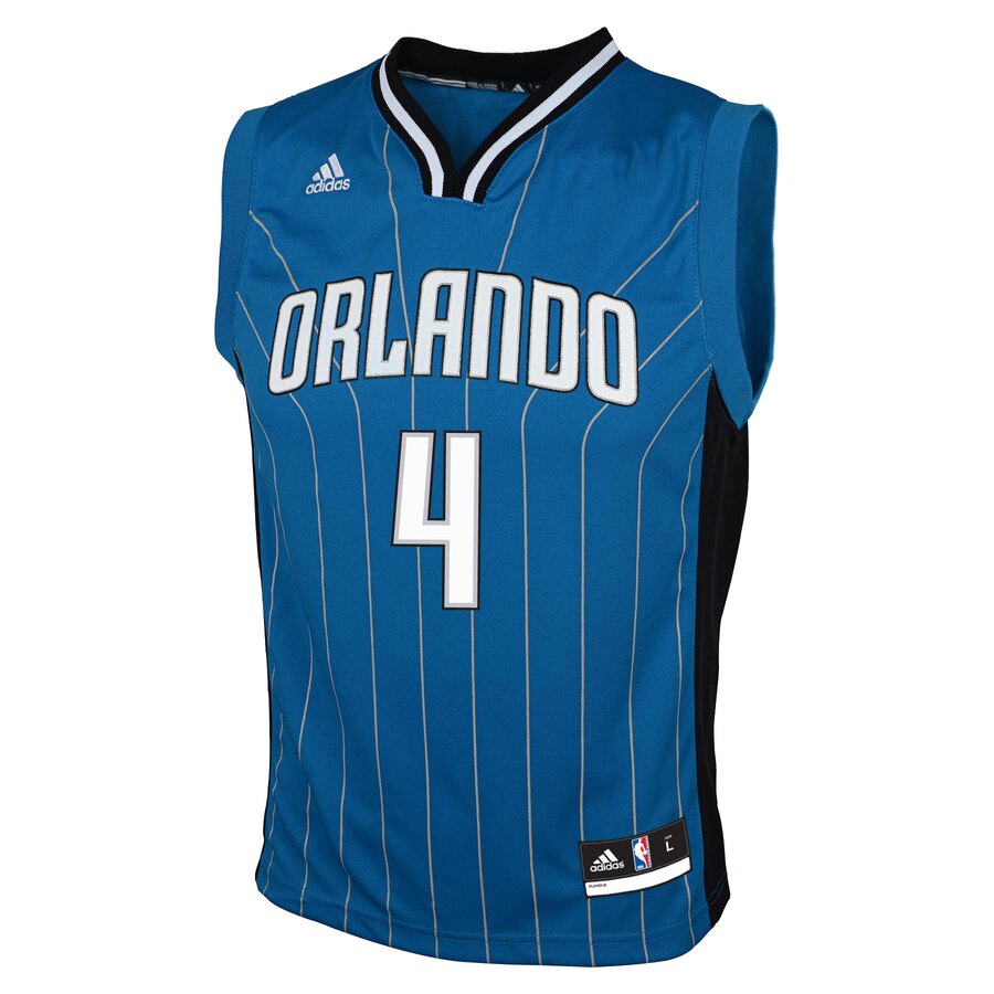 Alternative view of Elfrid Payton Orlando Magic Adidas Youth Replica Jersey - Royal