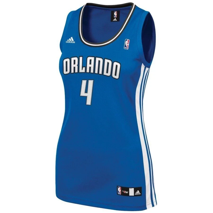 Alternative view of Elfrid Payton Orlando Magic Women's Road Jersey - Blue - JS671 