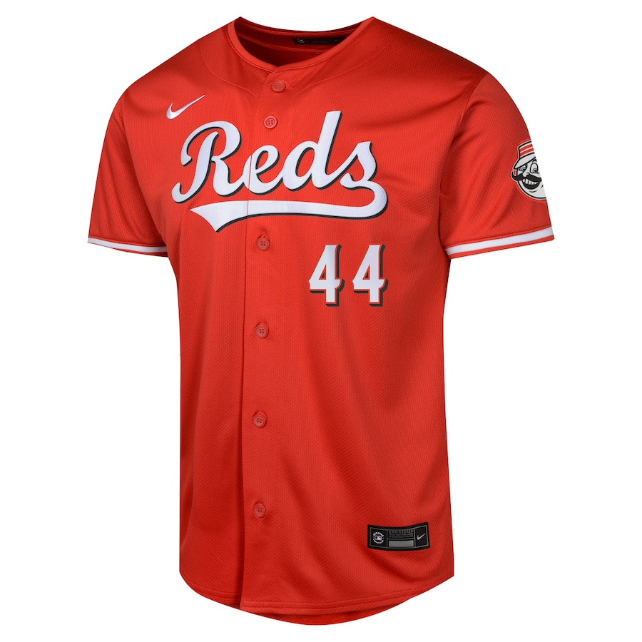 Alternative view of Elly De La Cruz 44 Cincinnati Reds Alternate Limited YOUTH Jersey - Red