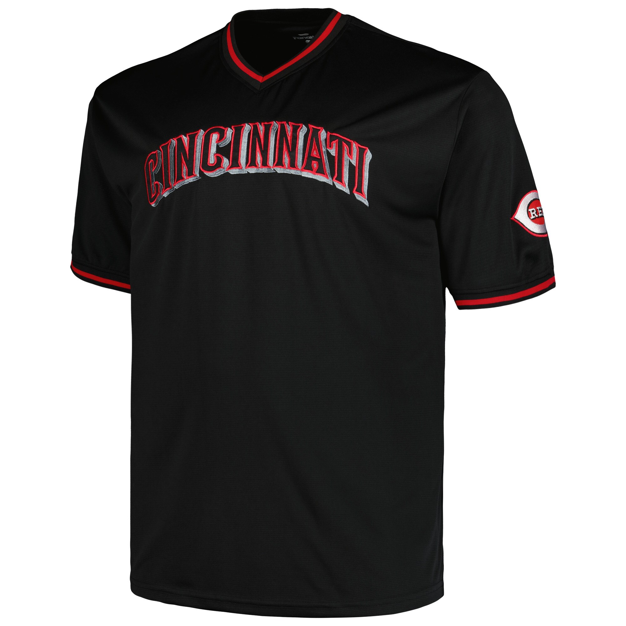 Alternative view of Elly De La Cruz Cincinnati Reds Profile Big & Tall Pop Fashion Player Jersey - Black