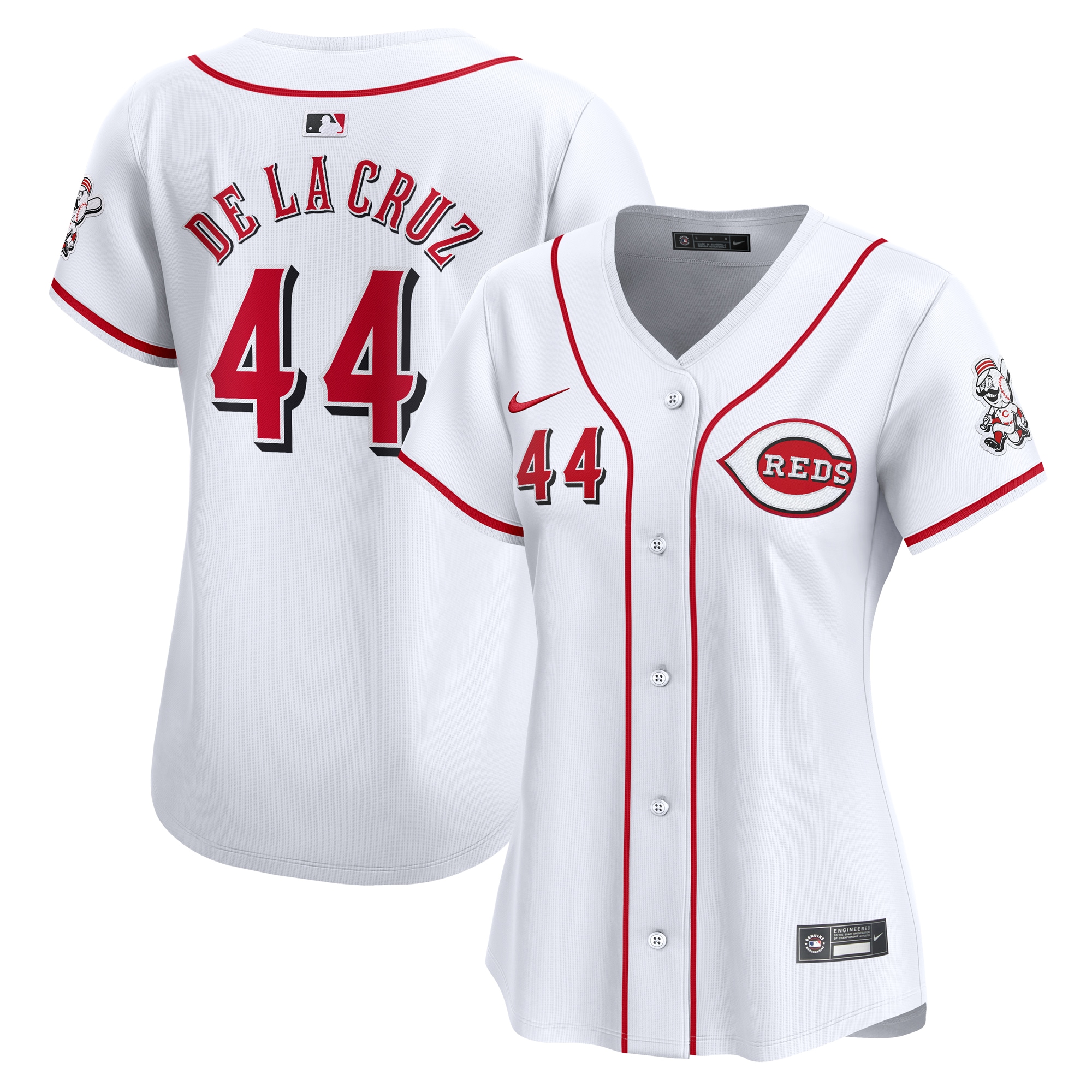 Elly De La Cruz Cincinnati Reds Women's Home Limited Player JerseyÃƒâ€šÃ‚Â ÃƒÂ¢Ã¢â€šÂ¬Ã¢â‚¬Å“ White