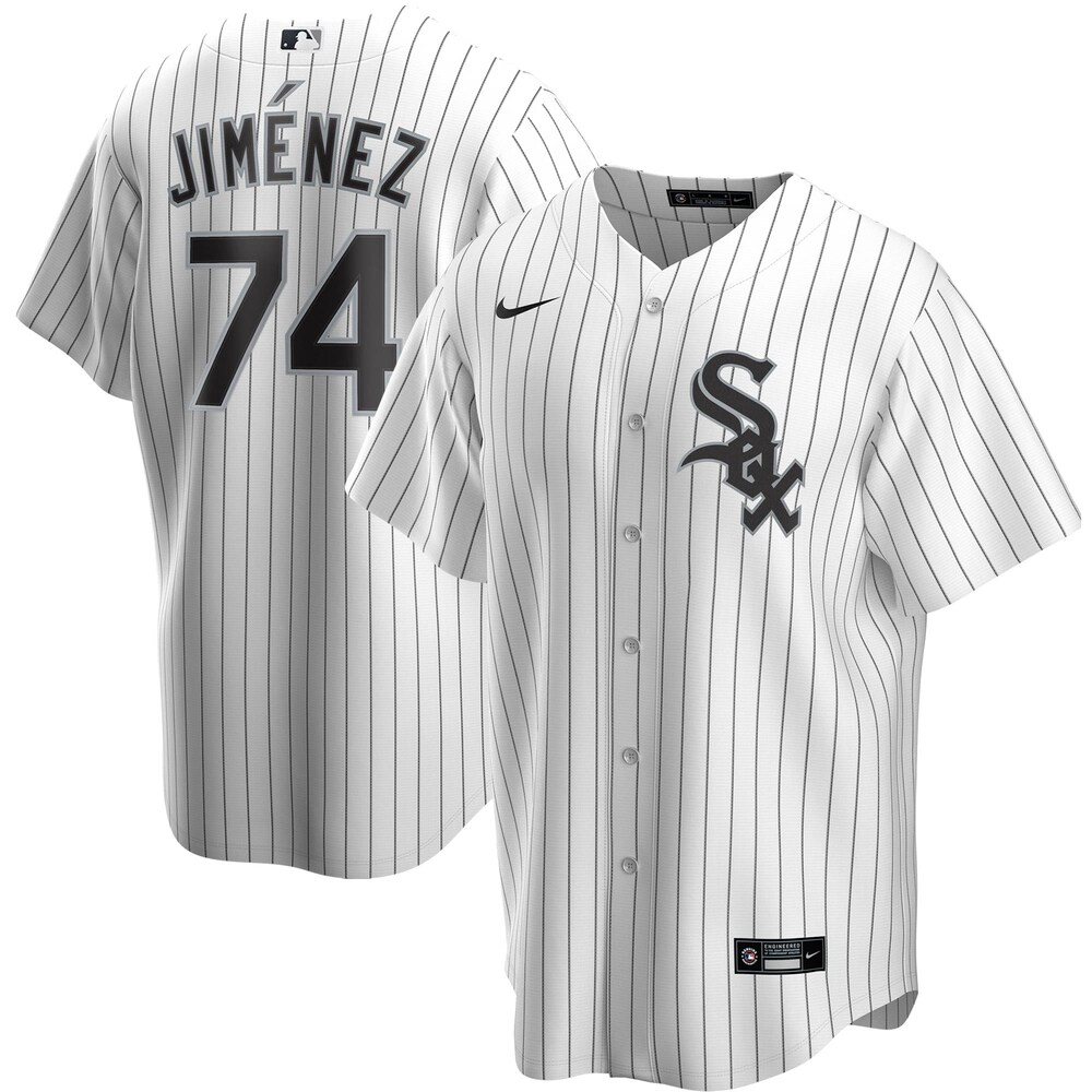 Eloy Jimenez Chicago White Sox Home 2020 Player Jersey - White