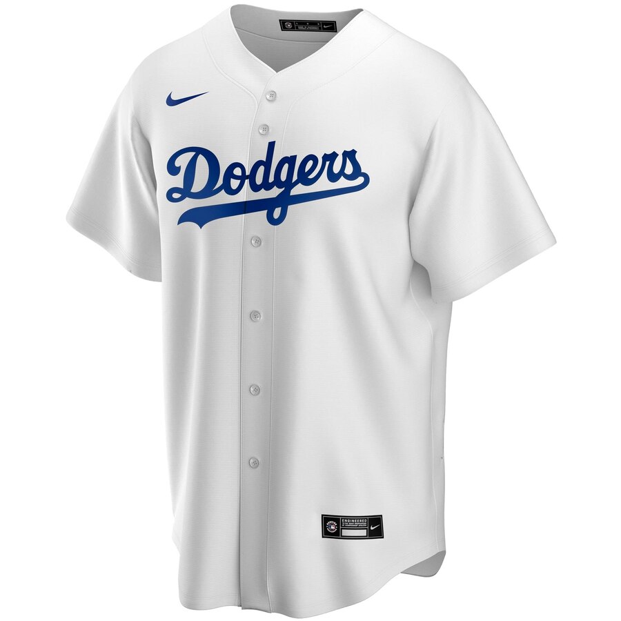 Alternative view of Enrique Hernandez Los Angeles Dodgers Home 2020 Replica Player Jersey ÃƒÂ¢Ã¢â€šÂ¬Ã¢â‚¬Å“ White