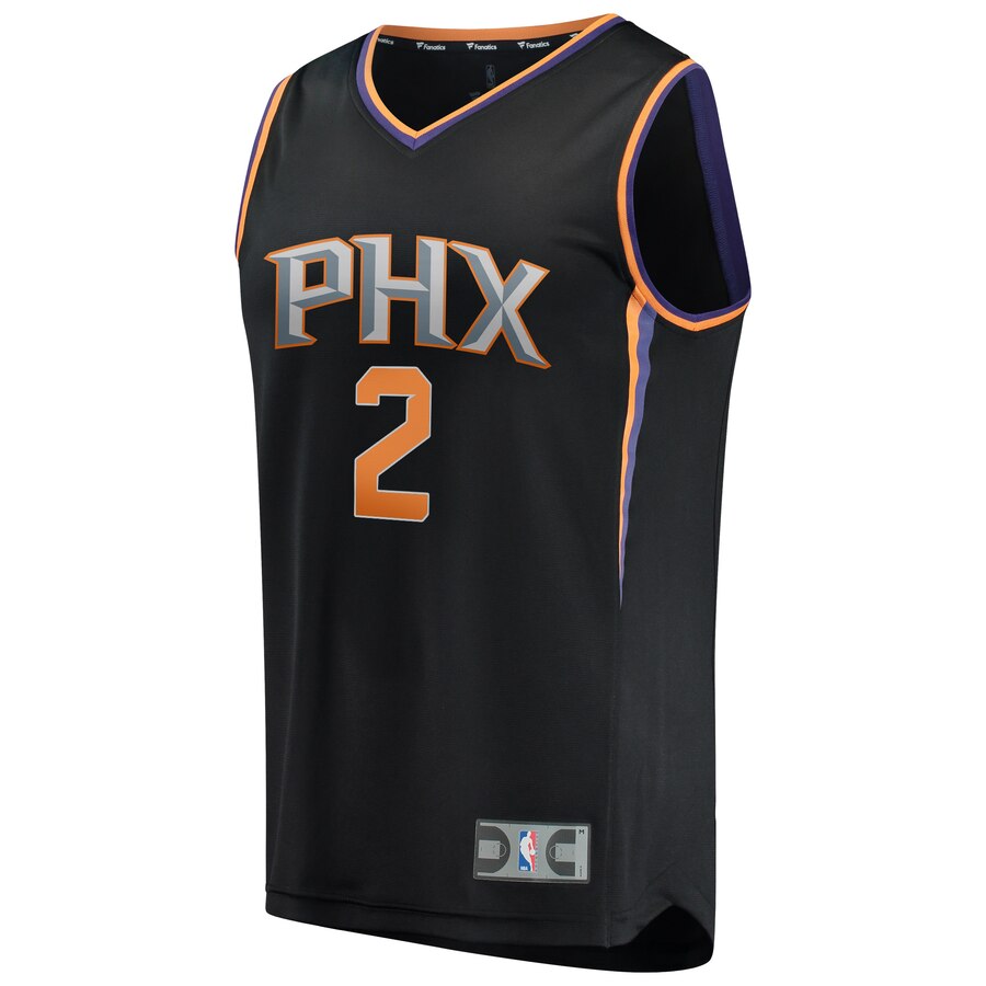 Alternative view of Eric Bledsoe Phoenix Suns Fanatics Branded Youth Fast Break Replica Jersey Black - Statement Edition