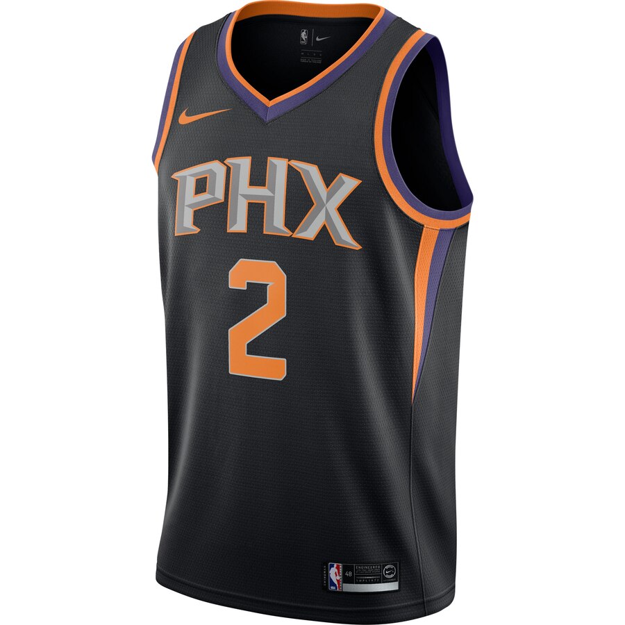 Alternative view of Eric Bledsoe Phoenix Suns Swingman Jersey - Statement Edition - Black