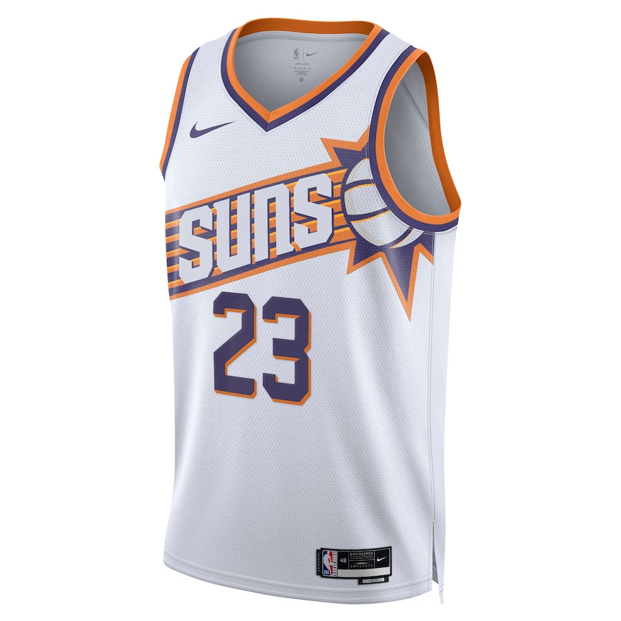 Alternative view of Eric Gordon 23 Phoenix Suns 2023/24 Swingman Jersey - Association Edition - White - JS335 