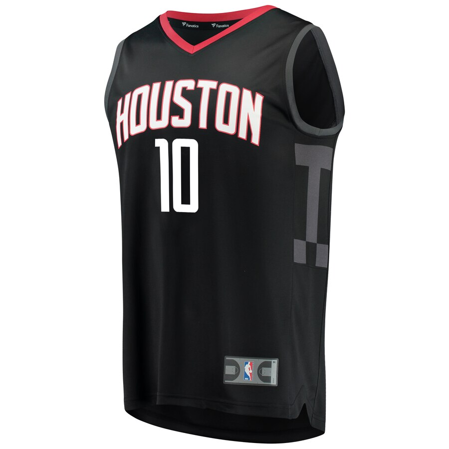 Alternative view of Eric Gordon Houston Rockets Fanatics Branded Fast Break Replica Player Jersey Black - Statement Edition