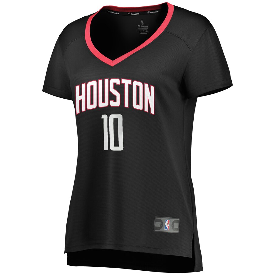 Alternative view of Eric Gordon Houston Rockets Fanatics Branded Women's Fast Break Player Replica Jersey - Statement Edition - Black