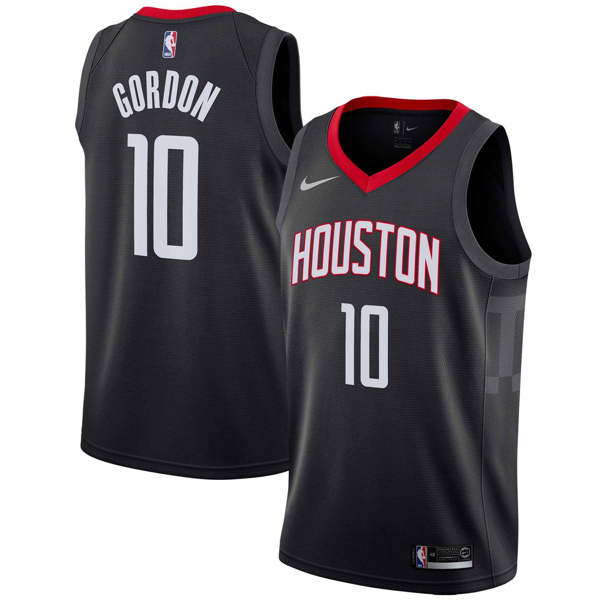 Eric Gordon Houston Rockets Swingman Jersey – Statement Edition – Black